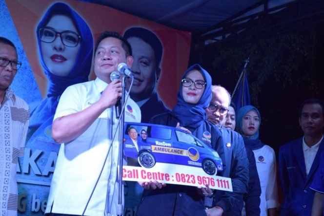 
 Tergugah Hatinya, Mulai Bupati, Elite Partai hingga Pengusaha “Patungan” Beli Ambulans untuk NasDem Makassar, Total 20 Unit