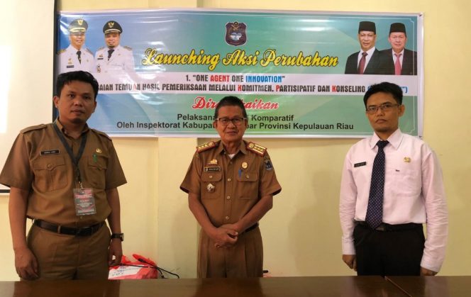 
 Auditor Utama Pemkab Kampar Riau Puji Inovasi Inspektorat Enrekang