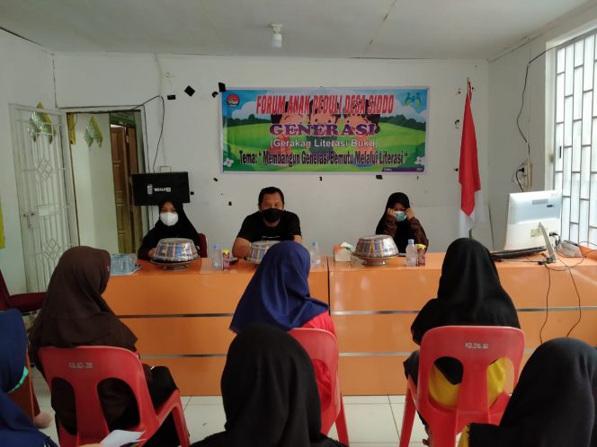 
 Forum Anak Desa Siddo Galakkan Gerakan Literasi