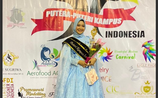 
 Putri Asal Pinrang Dinobatkan jadi Puteri Kampus Intelegensia Indonesia 2021