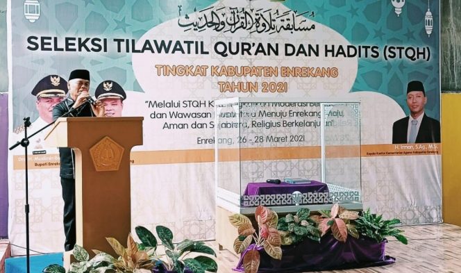
 Bupati Enrekang Buka Seleksi Tilawatil Quran dan Hadits