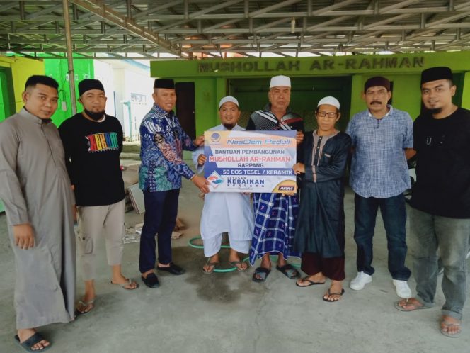 
 ARM Bantu Pembangunan Mushollah Ar Rahman Panca Rijang