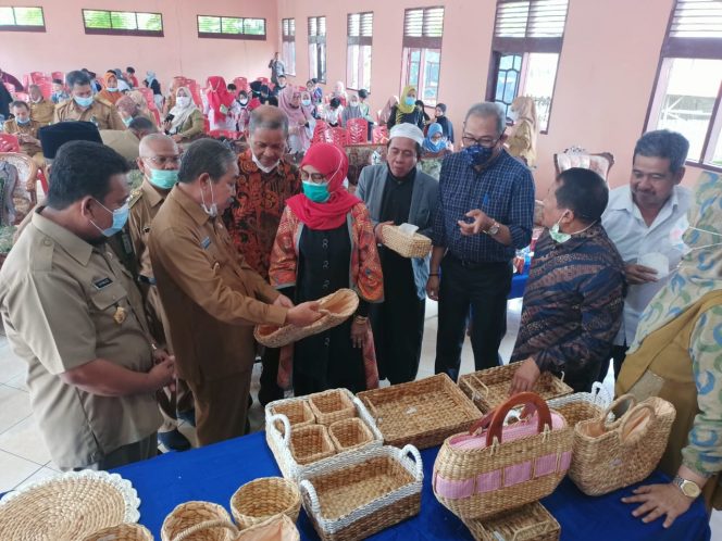 
 Olah Eceng Gondok, Pemkab Sidrap Gandeng BBKB Yogyakarta