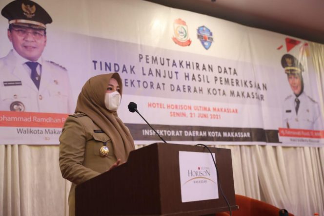 
 Wakil Walikota Makassar, Hj Fatmawati Rusdi
