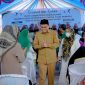 Bupati Barru, H Suardi Saleh menghadiri reuni akbar alumni Yayasan Attaufiq Pusat Padaelo, Selasa (12/7/2022).