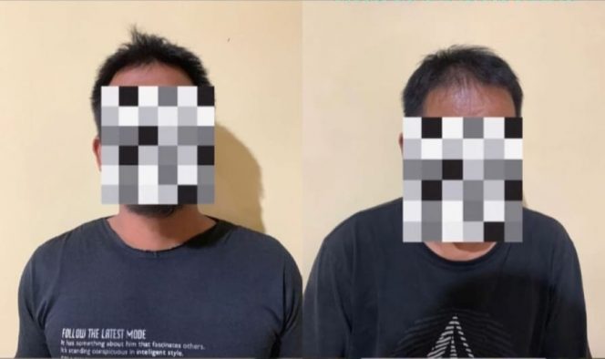
 Dua pelaku judi online dan togel ditangkap Unit Resmob Polres Sidrap, Selasa (24/8/2022)
