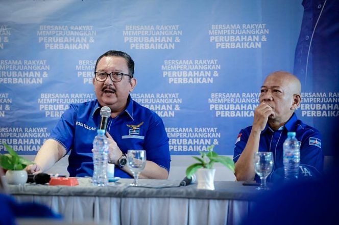 
 Pengurus Dewan Pimpinan Daerah (DPD) Partai Demokrat Sulawesi Selatan menggelar rapat pleno, Sabtu, (3/9/2022)