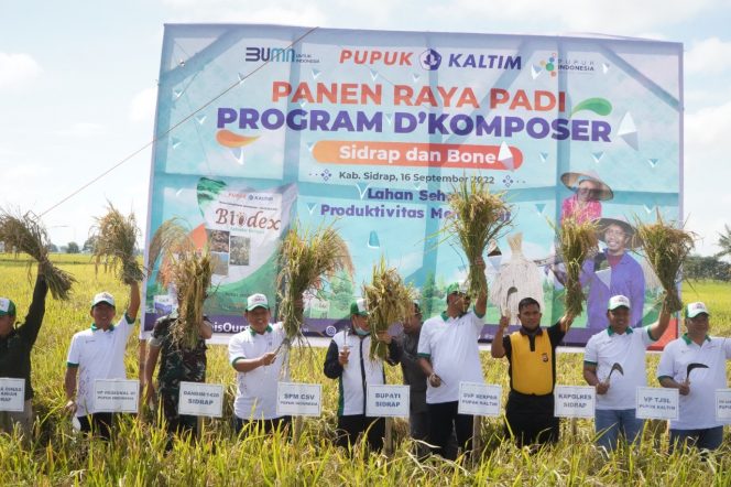 
 Panen Raya Program D’Komposer, Dollah Mando: Pemerintah Terus Dorong Produktivitas Pertanian