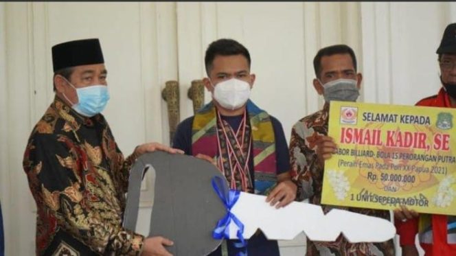 
 Dijanji Setahun Lalu, Peraih Emas PON XX Papua Asal Sidrap, tak Kunjung Terima Bonus