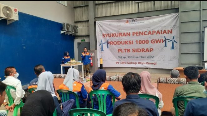 
 PLTB Sidrap Capai 1000 GWh Tonggak Produksi Energi Bersih