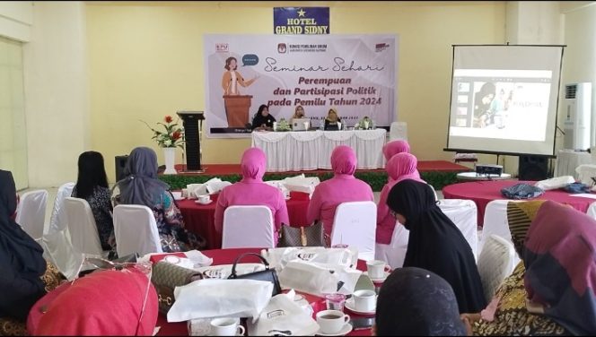 
 KPU Sidrap Seminar Perempuan dan Partisipasi Politik