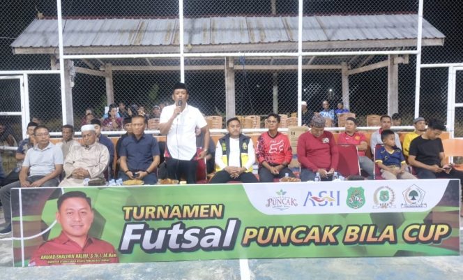 
 Turnamen Futsal Puncak Bila Cup di Bila Riase Dimulai