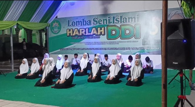
 32 Madrasah DDI di Sidrap Ikut Lomba Seni Islam