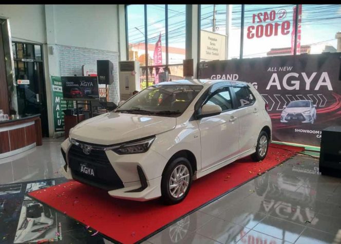 
 Toyota Perkenalkan Grand All New Agya di Sidrap