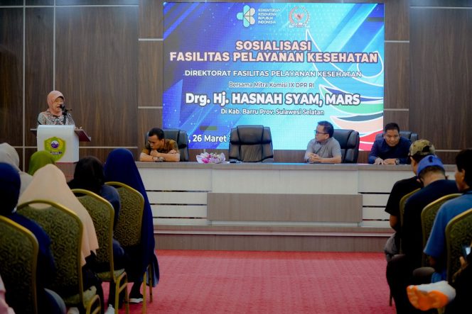 
 Ratusan Petugas Kebersihan ikut Sosialisasi Faskes bersama Anggota DPR RI, Hasnah Syam