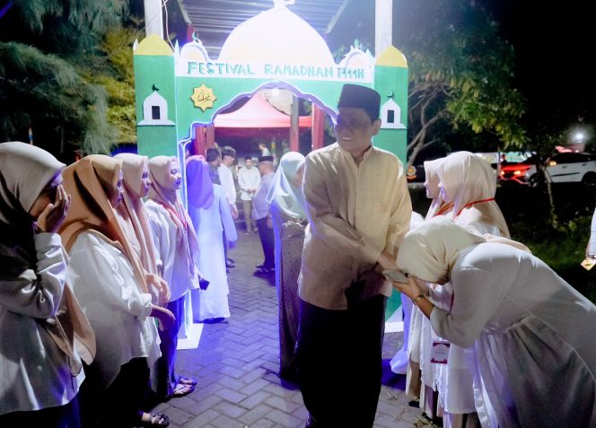 
 Bupati Barru Buka Festival Ramadan di Teras Bola Pitue Padongko