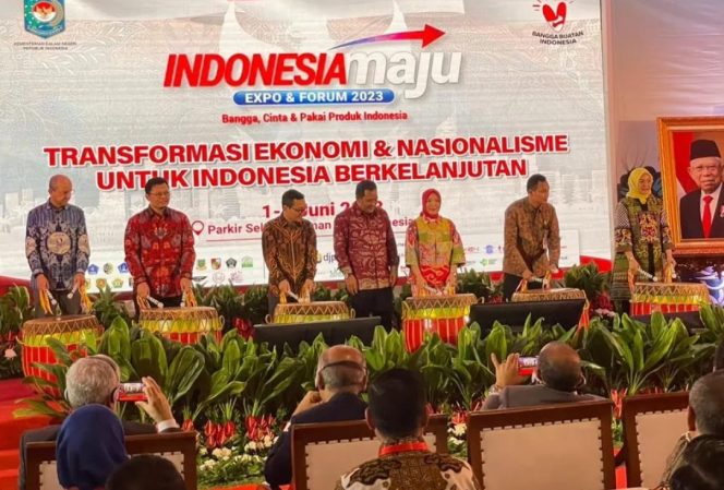 
 Wabup Pinrang Ikuti Pembukaan Indonesia Maju Expo 2023
