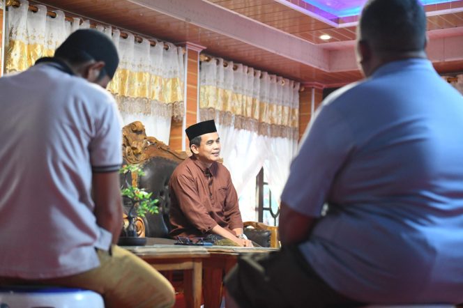 
 Moment Ramadhan, Sudirman Bungi Silaturahmi dan Temui Tokoh di Pinrang