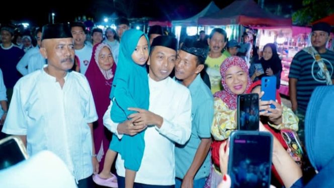 
 Gebyar Ramadhan Lomba Patrol Flozha, Syaharuddin Alrif sapa Warga Baranti