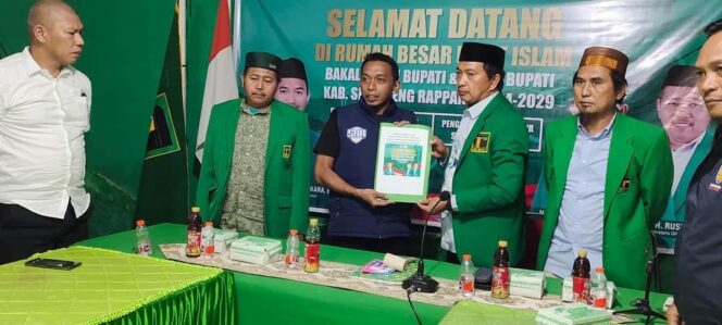 
 Kembali Daftar di PPP dan Perindo, Bukti Syahar ingin ‘Menang Bersama’ di Pilkada Sidrap