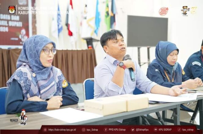 
 KPU Sidrap Ajak Masyarakat Beri Masukan Perekrutan KPPS Pilkada 2024