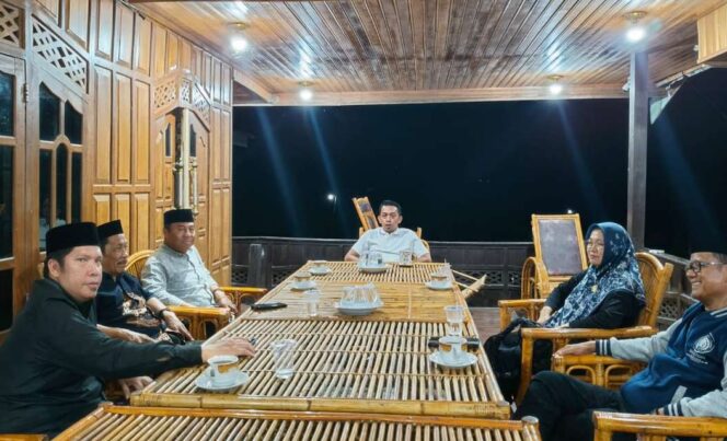 
 Optimalkan Zakat untuk Sejahterakan Sidrap, Bupati Terpilih Bahas Strategi Bersama Baznas