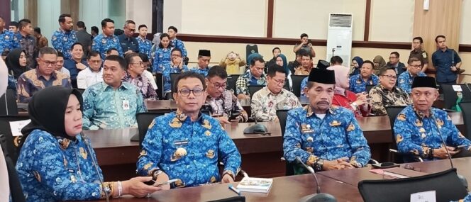 
 Ikut Rapat TPAKD, Wabup Sidrap siap Bersinergi Dorong Percepatan Akses Keuangan