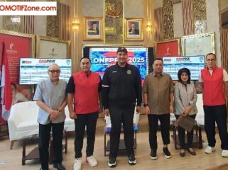 Event Oneprix 2025 saat launching Rabu, (30/4/25) di Media Center, Kemenpora, Jakarta