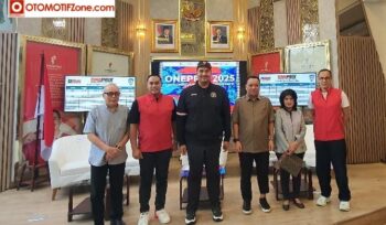 Event Oneprix 2025 saat launching Rabu, (30/4/25) di Media Center, Kemenpora, Jakarta