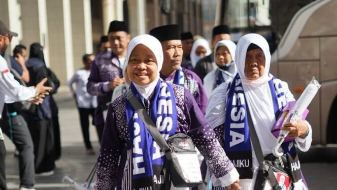 
 Jemaah Haji Indonesia Mulai Tiba di Madinah