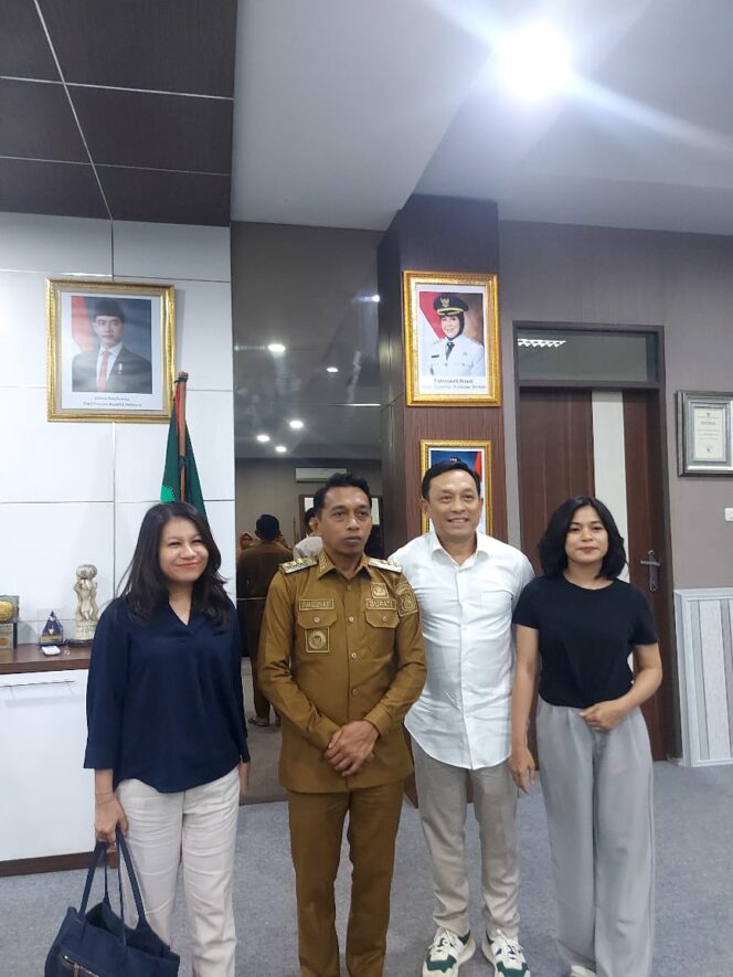 
 Singgung Investasi, Bupati Sidrap Terima Kunjungan Manajemen Hotel Harper