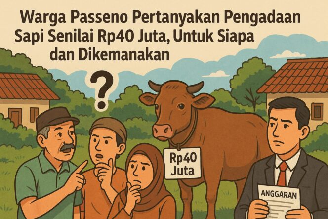 
 Proyek Sapi Tak Transparan, Warga Passeno: 2024 Belum Jelas, 2025 Diusulkan Lagi