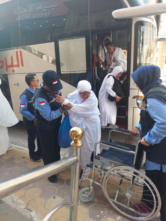 
 Jamaah Haji Bergerak dari Madinah ke Mekkah, PPIH Terus Tingkatkan Pelayanan
