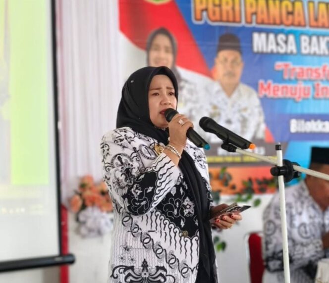 
 Konferensi Cabang PGRI Panca Lautang Resmi Dibuka, Gusnadi Terpilih sebagai Ketua