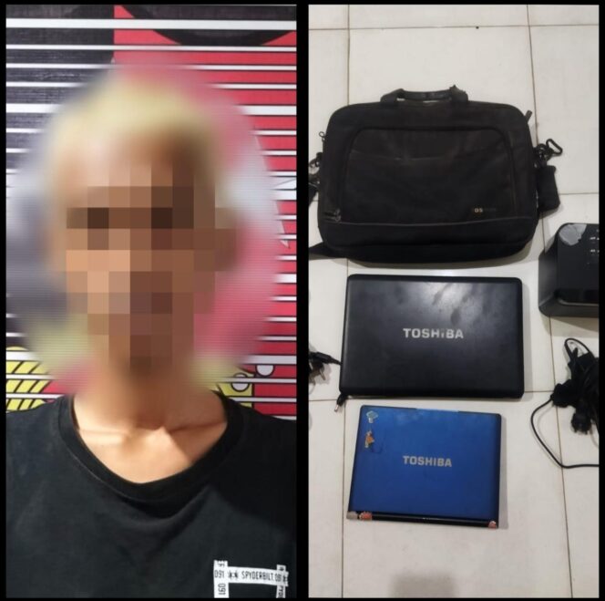 
 Buronan Pencuri Barang Elektronik Diringkus Polisi, Warga Panca Rijang Lega