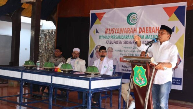 
 Bupati Syaharuddin Buka Musda I IPIM Sidrap: Dorong Sinergi Imam Masjid Wujudkan “Sidrap Berkah”