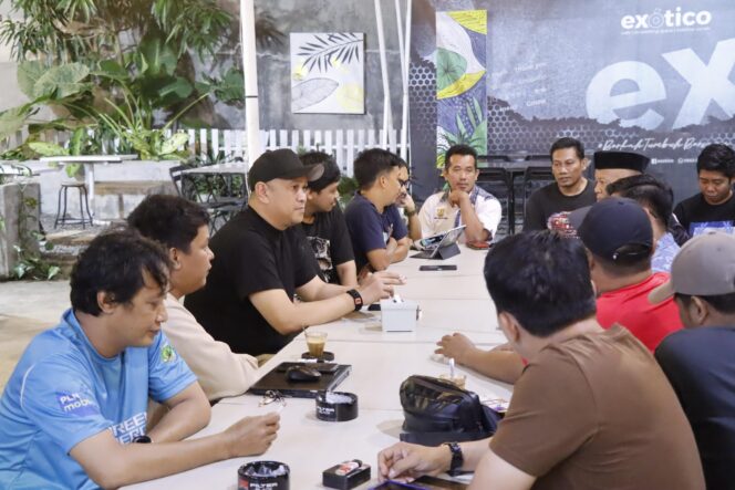 
 Temui Wartawan, Kapolres Fokus Berantas 3C