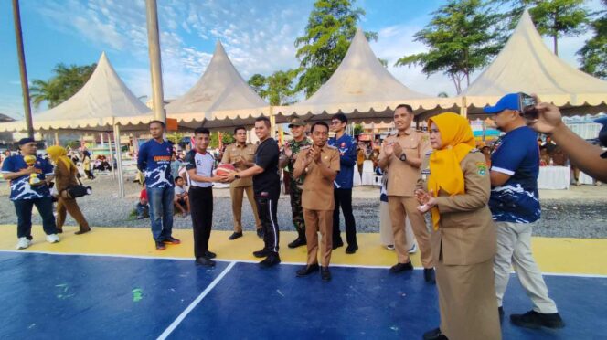 
 Turnamen Basket Bupati Cup I Sidrap Resmi Bergulir, Junjung Tinggi Sportivitas