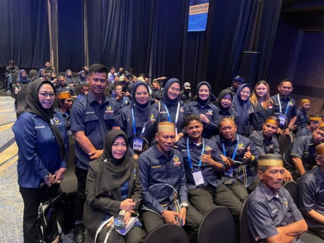 
 Semangat Kearifan Lokal Warnai Kehadiran Nasdem Sidrap di Rakernas