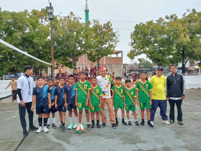 
 HUT RI ke-80, Pelajar Panca Rijang Tunjukkan Semangat Sportivitas
