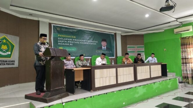 
 Kemenag Pinrang Dapat Energi Baru, Dr. Bunyamin Tekankan Implementasi Asta Protas