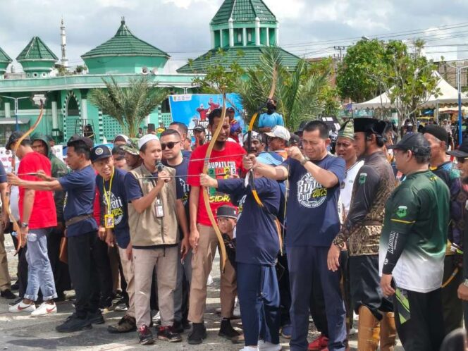 
 Bupati Syaharuddin: Panahan Tradisional Sidrap Akan Jadi Agenda Tahunan Nasional