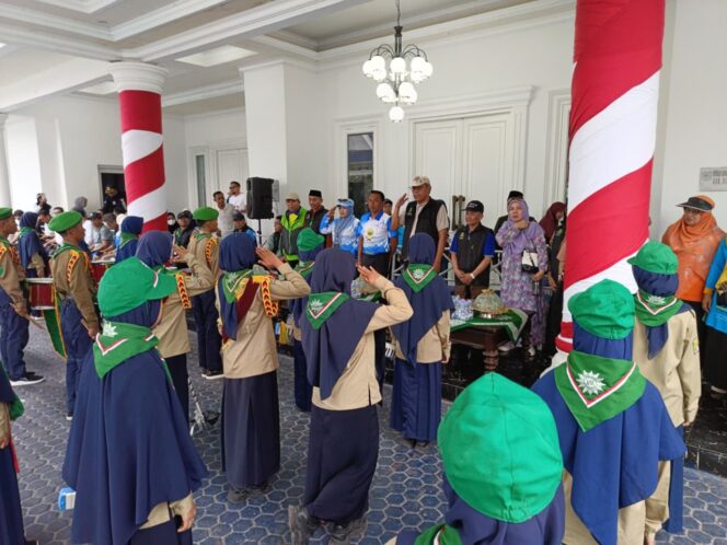 
 Karnaval Meriahkan Kemah Tahfidz dan Bahasa VIII di Sidrap