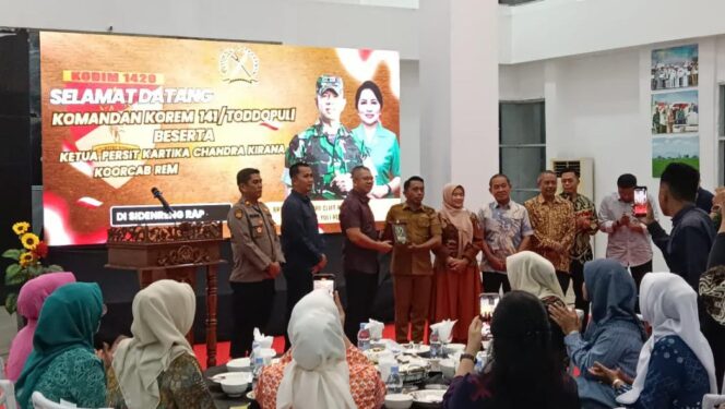 
 Bupati Sidrap dan Danrem 141 Toddopuli Sepakat Perkuat Ketahanan Pangan