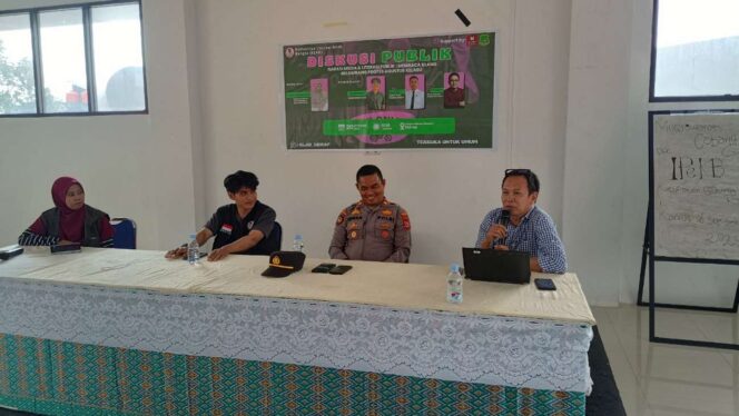 
 Diskusi Literasi di Sidrap Meneguhkan Komitmen Demokrasi