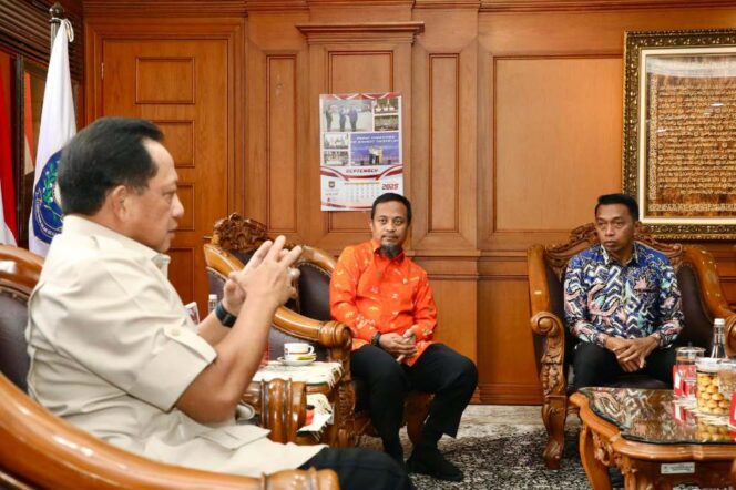 
 Bupati Sidrap Dampingi Gubernur Sulsel Konsultasi Pembangunan ke Mendagri