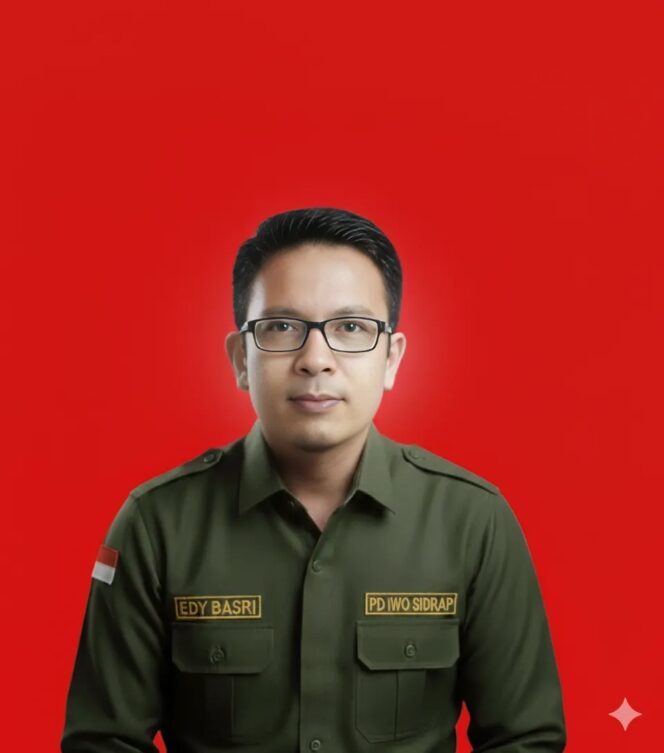 
 Aklamasi, Edy Basri Dipercaya Lanjutkan Pimpin IWO Sidrap 2025–2030