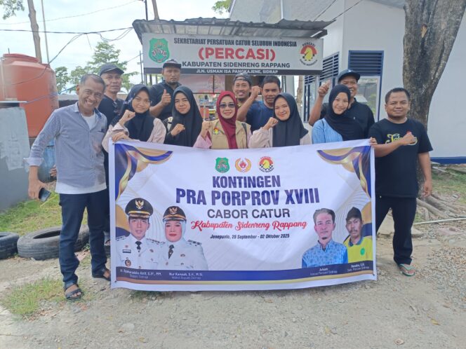 
 Boyong 13 Atlet ke Jeneponto, Percasi Sidrap Siap Ukir Prestasi