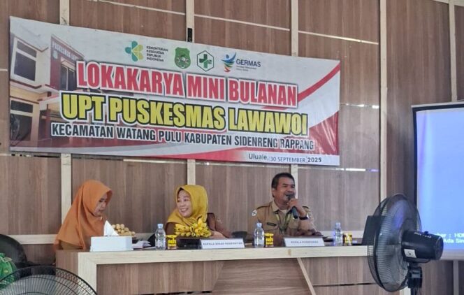 
 Puskesmas Lawawoi Gelar Lokakarya Mini Bulanan, Fokus Evaluasi Kinerja dan Pencegahan Penyakit