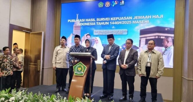 
 Tingkat Kepuasan Jemaah Haji RI 2025 Capai 88,46%